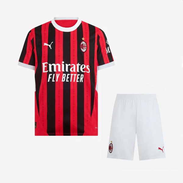 Camiseta AC Milan 1ª Niño 2024/25 Blanco